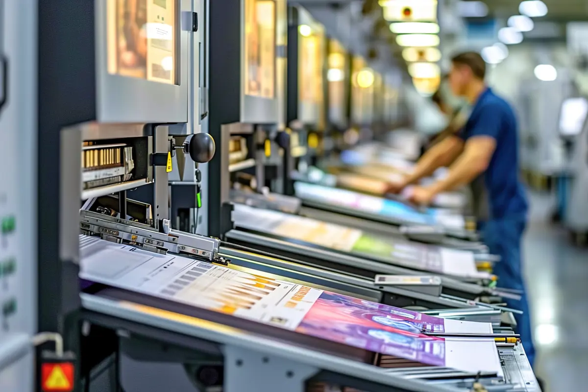 Managed print production of marketing collateral